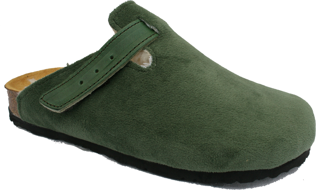 Vegan Finlandia Clog Slippers - Green